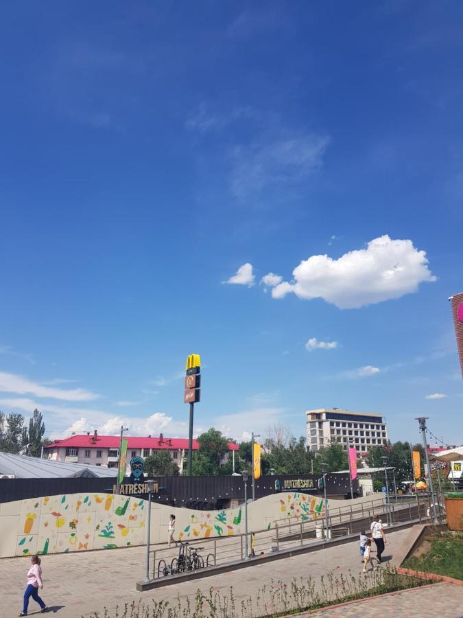 Отличная Квартира Со Всеми Удобствами. Almaty Luaran gambar